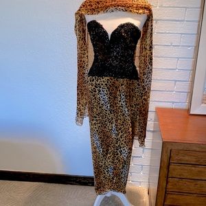 Liancarlo strapless evening gown